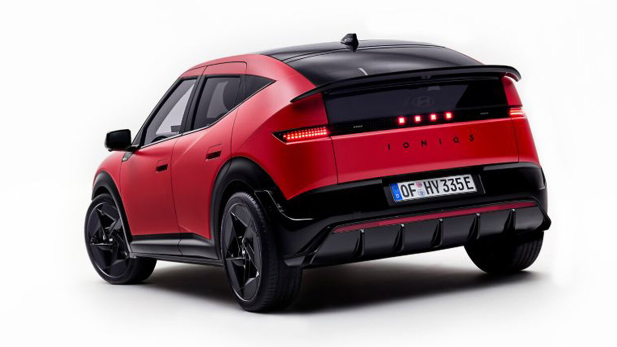 Hyundai IONIQ 3 Heckansicht