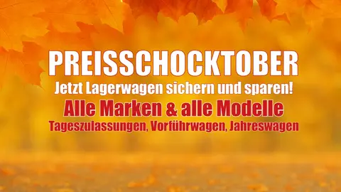 Preisschocktober im Autohaus am Bungsberg