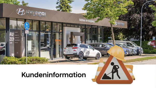 So erreichen Sie Hyundai Eutin trotz Baustelle