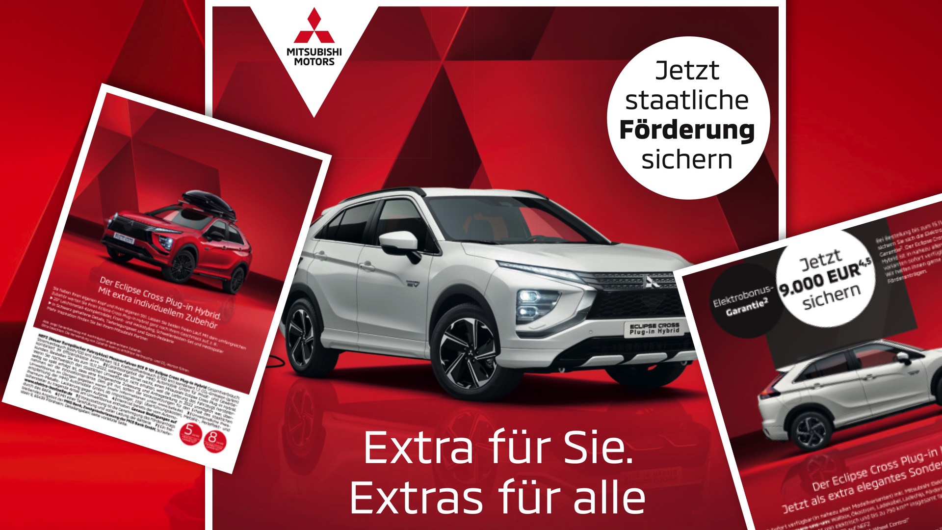 Mitsubishi ASX Select Sondermodelle Aktion Mitsubishi ASX Sondermodelle Bildcollage mit verschiedenen Angeboten der Select Aktion