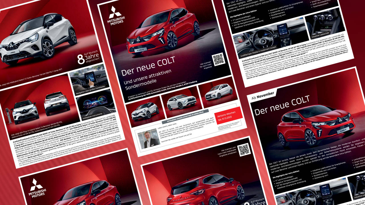Misubishi Aktions-Angebote und der neue COLT Misubishi Aktions-Angebote und der neue COLT